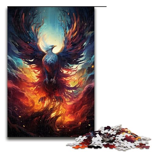 Puzzle für Erwachsene Mysterious Fantasy Phoenix 1000 Teile tolles Geschenk geeignet für und Teenager ab 14 Jahren 75 x 50 cm Puzzle für Erwachsene Mysterious Fantasy Phoenix 1000 Teile tolles Geschenk geeignet für und Teenager ab 14 Jahren 75 x 50 cm von QSYFNBZL