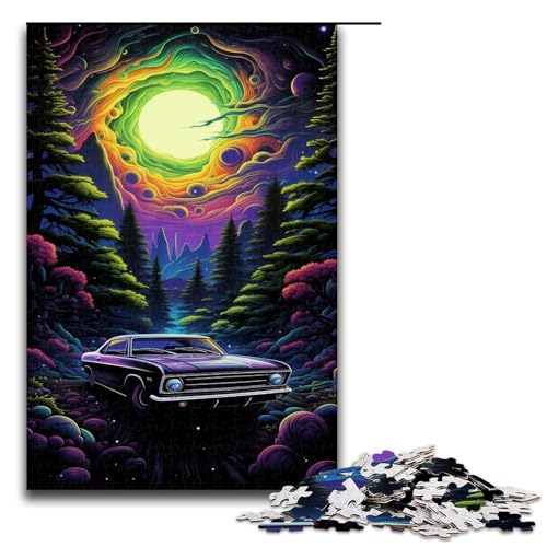 Puzzle für Erwachsene Neonauto in der Natur 1000 Teile tolles Geschenk geeignet für und Teenager ab 14 Jahren 1000 Teile Puzzle für Erwachsene Neonauto in der Natur 1000 Teile tolles Geschenk geeignet für und Teenager ab 14 Jahren 1000 Teile von QSYFNBZL