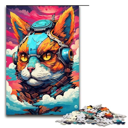 Puzzle für Erwachsene Roboterfuchs von SplattersLots of Thick Coloured Clouds 1000 Teile tolles Geschenk geeignet für Teenager ab 14 Jahren 75 x 50 cm Puzzle für Erwachsene Roboterfuchs von SplattersLots of Thick Coloured Clouds 1000 Teile tolles Geschenk geeignet für Teenager ab 14 Jahren 75 x 50 cm von QSYFNBZL