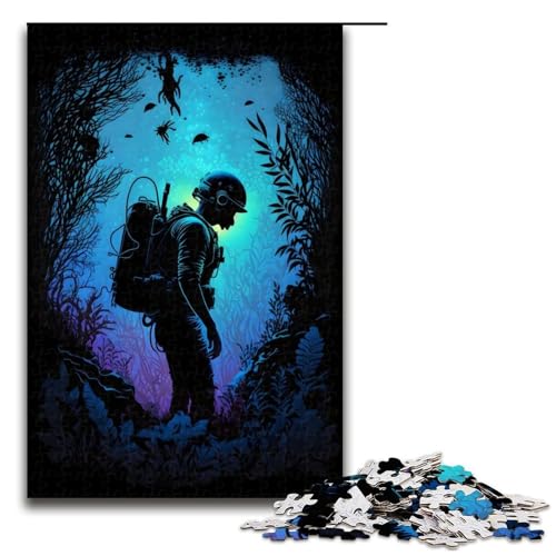 Puzzle für Erwachsene Unterwasserhöhlen Entdecker 1000 Teile tolles Geschenk geeignet für Jugendliche ab 14 Jahren 75 x 50 cm Puzzle für Erwachsene Unterwasserhöhlen Entdecker 1000 Teile tolles Geschenk geeignet für Jugendliche ab 14 Jahren 75 x 50 cm von QSYFNBZL
