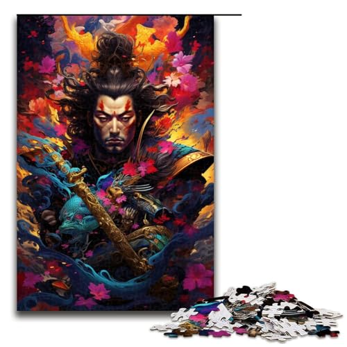 Puzzle für Erwachsene japanische Sakura Samurai 1000 Teile tolles Geschenk geeignet für Jugendliche ab 14 Jahren 75 x 50 cm Puzzle für Erwachsene japanische Sakura Samurai 1000 Teile tolles Geschenk geeignet für Jugendliche ab 14 Jahren 75 x 50 cm von QSYFNBZL