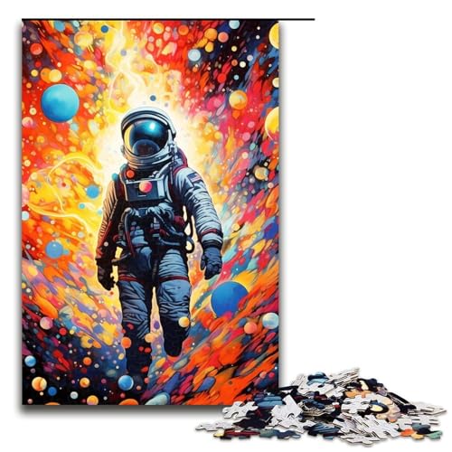 Puzzle für Erwachsene mit 1000 Teilen Astronaut im Weltraum Hands on Spiel 75 x 50 cm Puzzle für Erwachsene mit 1000 Teilen Astronaut im Weltraum Hands on Spiel 75 x 50 cm von QSYFNBZL