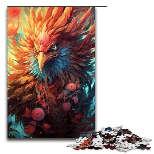 Puzzle für Erwachsene mit 1000 Teilen Blumen Phönix lustiges Familienpuzzle mit passendem Poster und Quizblatt 75 x 50 cm Puzzle für Erwachsene mit 1000 Teilen Blumen Phönix lustiges Familienpuzzle mit passendem Poster und Quizblatt 75 x 50 cm von QSYFNBZL