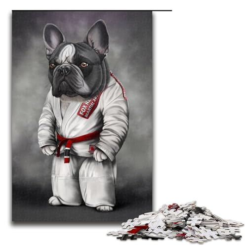 Puzzle für Erwachsene mit 1000 Teilen Bulldogge Kampfkünstler Hands on Spiel 75 x 50 cm Puzzle für Erwachsene mit 1000 Teilen Bulldogge Kampfkünstler Hands on Spiel 75 x 50 cm von QSYFNBZL