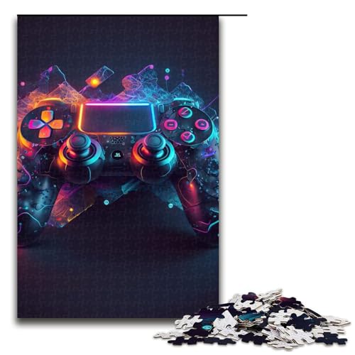 Puzzle für Erwachsene mit 1000 Teilen Neon Spiel Wanddekoration Stressabbau 75 x 50 cm Puzzle für Erwachsene mit 1000 Teilen Neon Spiel Wanddekoration Stressabbau 75 x 50 cm von QSYFNBZL