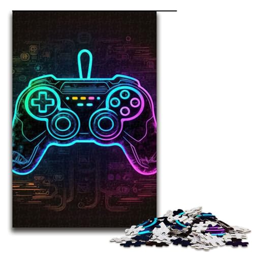 Puzzle für Erwachsene mit 1000 Teilen Neon Spiel Wanddekoration Stressabbau 75 x 50 cm Puzzle für Erwachsene mit 1000 Teilen Neon Spiel Wanddekoration Stressabbau 75 x 50 cm von QSYFNBZL