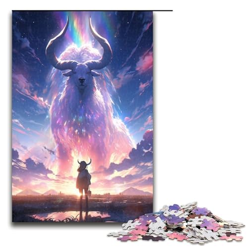 Puzzle für Erwachsene mit 1000 Teilen Wanddekoration geeignet als Schreibtischdekoration 75 x 50 cm Puzzle für Erwachsene mit 1000 Teilen Wanddekoration geeignet als Schreibtischdekoration 75 x 50 cm von QSYFNBZL