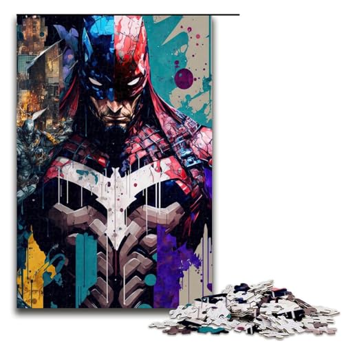 Puzzle für Erwachsene mit 1000 Teilen Wütender Superheld Spiel zum Anfassen 75 x 50 cm Puzzle für Erwachsene mit 1000 Teilen Wütender Superheld Spiel zum Anfassen 75 x 50 cm von QSYFNBZL