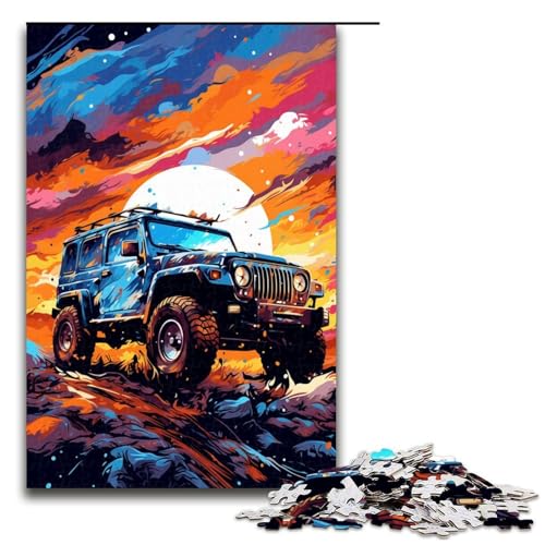 Puzzle mit 1000 Teilen für Erwachsene Go Kart Puzzle praktisches Spiel einzigartige Heimdekoration und Geschenke 75 x 50 cm Puzzle mit 1000 Teilen für Erwachsene Go Kart Puzzle praktisches Spiel einzigartige Heimdekoration und Geschenke 75 x 50 cm von QSYFNBZL