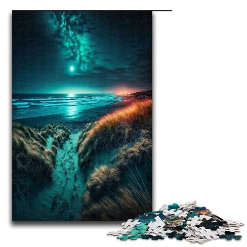 Puzzles für Erwachsene 1000 Stück Fantasy Beach Puzzles Spiel Spielzeug Lustige 1000 PCS von QSYFNBZL