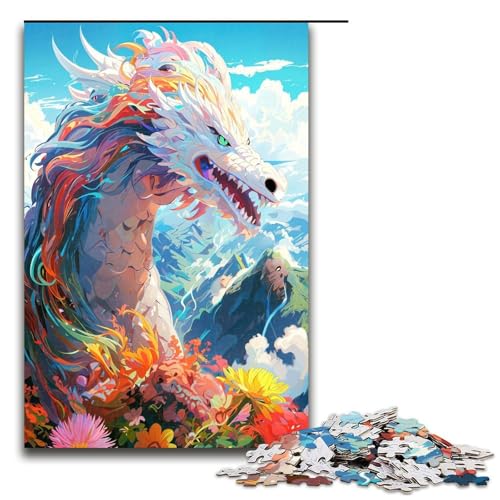 Puzzles für Erwachsene 1000 Stück Fantasy Dragon Puzzles Spiel Spielzeug Lustige 1000 PCS von QSYFNBZL