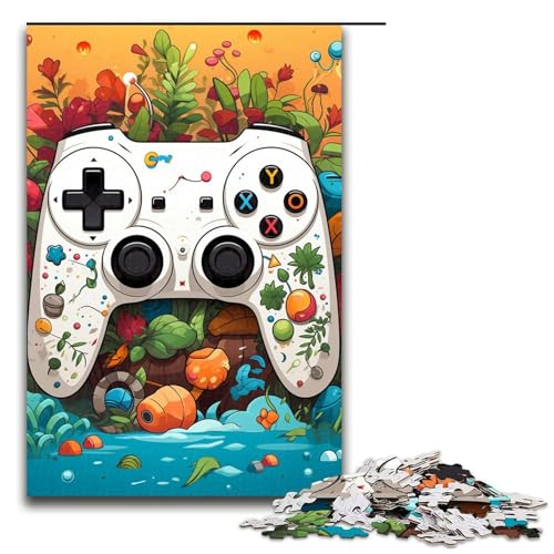 Puzzles für Erwachsene 1000 Teile Gamecontroller Puzzle Lernspiele für Zuhause DIY Spielzeug tolles Geschenk für Spiele 1000 Teile von QSYFNBZL