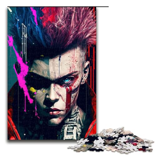 Puzzles für Erwachsene 1000 Teile Killer Puzzle Lernspiele für Zuhause DIY Spielzeug tolles Geschenk für Spiele 75 x 50 cm von QSYFNBZL