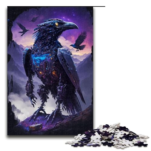 Raven Dear Puzzle für Erwachsene 1000 Teile Spaß für die ganze Familie Familienspiel Stressabbau schwierige Herausforderung 75 x 50 cm Raven Dear Puzzle für Erwachsene 1000 Teile Spaß für die ganze Familie Familienspiel Stressabbau schwierige Herausforderung 75 x 50 cm von QSYFNBZL