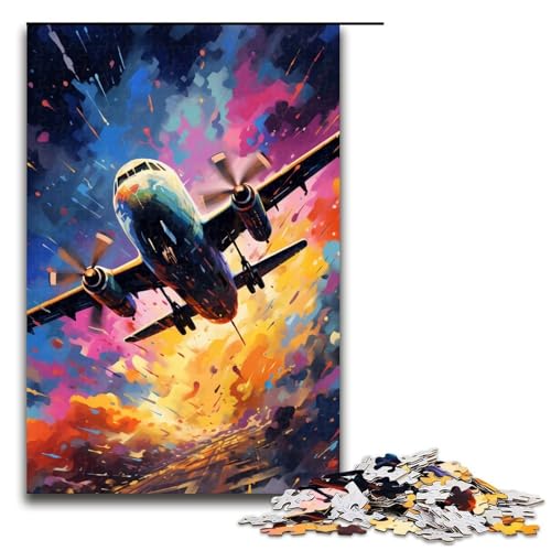 für Erwachsene 1000 Flugzeuge sind von Spritzern umgeben viele Bunte Puzzles für Holzpuzzle Weihnachtspuzzle Geschenke 75 x 50 cm für Erwachsene 1000 Flugzeuge sind von Spritzern umgeben viele Bunte Puzzles für Holzpuzzle Weihnachtspuzzle Geschenke 75 x 50 cm von QSYFNBZL