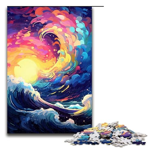 für Erwachsene 1000 Meereswellen sind von Spritzern umgeben Viele Bunte Puzzles für Holzpuzzles Weihnachtspuzzlegeschenke 1000 Teile für Erwachsene 1000 Meereswellen sind von Spritzern umgeben Viele Bunte Puzzles für Holzpuzzles Weihnachtspuzzlegeschenke 1000 Teile von QSYFNBZL