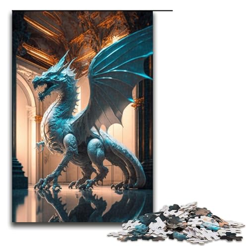 für Erwachsene 1000 teiliges Brave Dragon Puzzle für Erwachsene Holzpuzzle schwierig und herausfordernd 75 x 50 cm für Erwachsene 1000 teiliges Brave Dragon Puzzle für Erwachsene Holzpuzzle schwierig und herausfordernd 75 x 50 cm von QSYFNBZL