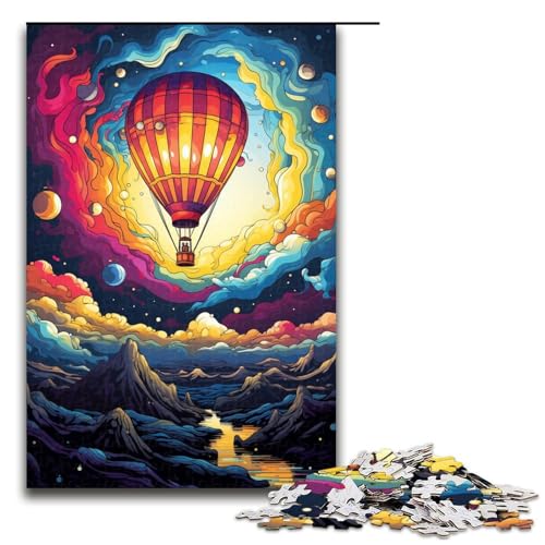 für Erwachsene 1000 teiliges Fantasie Puzzle farbenfroh wunderschön Heißluftballon für Erwachsene Holzpuzzle schwierig und herausfordernd 75 x 50 cm für Erwachsene 1000 teiliges Fantasie Puzzle farbenfroh wunderschön Heißluftballon für Erwachsene Holzpuzzle schwierig und herausfordernd 75 x 50 cm von QSYFNBZL