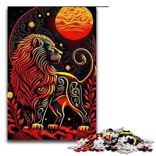 für Erwachsene 1000 teiliges Tierpuzzle für Erwachsene Holzpuzzle schwierig und herausfordernd 75 x 50 cm für Erwachsene 1000 teiliges Tierpuzzle für Erwachsene Holzpuzzle schwierig und herausfordernd 75 x 50 cm von QSYFNBZL