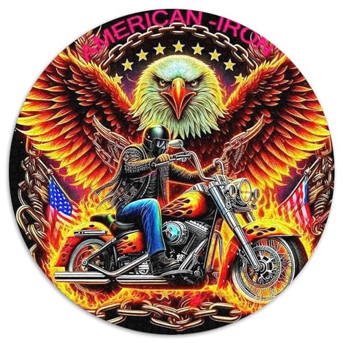 Adler Muster Puzzle 1000 Teile Für Erwachsene Und Kinder Raptor Adler Impossible Geschicklichkeitsspiel Klassische Geschenk Wunderschönes Dekoration in Bewährter Qualität 1000pcs (67.5x67.5cm) von QTIVARLEN