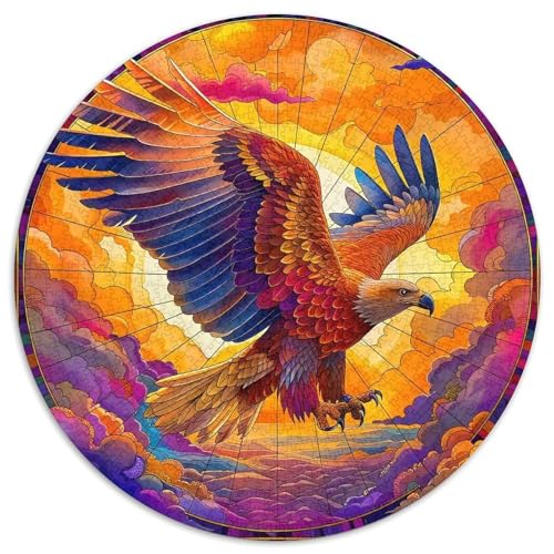 Adler Muster Puzzle 1000 Teile Für Erwachsene Und Kinder Raptor Adler Impossible Geschicklichkeitsspiel Pädagogisches Spielzeug Home Dekoration in Bewährter Qualität 1000pcs (67.5x67.5cm) von QTIVARLEN