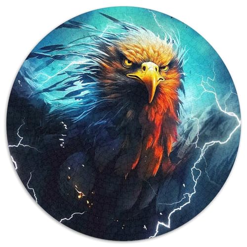 Adler Muster Puzzle 1000 Teile Für Erwachsene Und Kinder Raptor Adler Impossible Geschicklichkeitsspiel Pädagogisches Spielzeug Home Dekoration in Bewährter Qualität 1000pcs (67.5x67.5cm) von QTIVARLEN