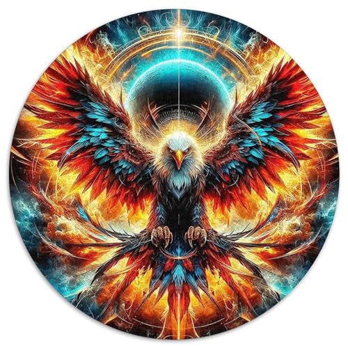 Adler Muster Puzzle 1000 Teile Für Erwachsene Und Kinder Raptor Adler Lernspiel Interaktives Spielzeug Home Dekoration Clevere Rätsel 1000pcs (67.5x67.5cm) von QTIVARLEN