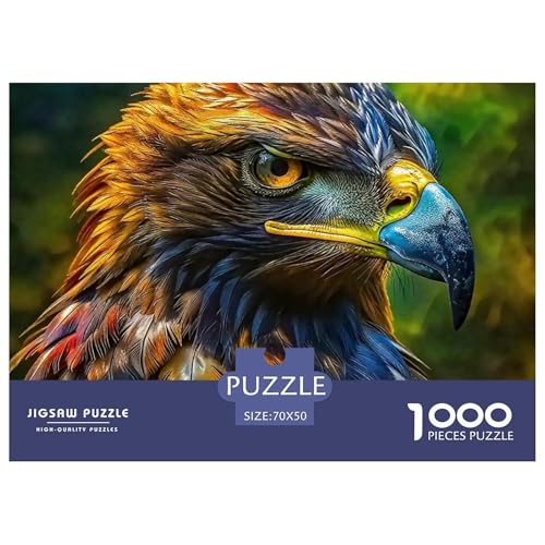 Adler Muster Puzzle 1000 Teile Für Erwachsene Und Kinder Raptor Adler Lernspiel Interaktives Spielzeug Home Dekoration Clevere Rätsel 70x50cm/1000pcs Adler Muster Puzzle 1000 Teile Für Erwachsene Und Kinder Raptor Adler Lernspiel Interaktives Spielzeug Home Dekoration Clevere Rätsel 70x50cm/1000pcs von QTIVARLEN
