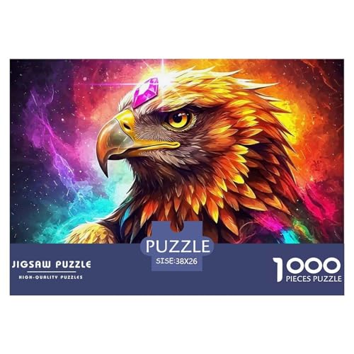 Adler Muster Puzzle 1000 Teile Für Erwachsene Und Kinder Raptor Adler Lernspiel Interaktives Spielzeug Wunderschönes Dekoration Clevere Rätsel 38x26cm/1000pcs Adler Muster Puzzle 1000 Teile Für Erwachsene Und Kinder Raptor Adler Lernspiel Interaktives Spielzeug Wunderschönes Dekoration Clevere Rätsel 38x26cm/1000pcs von QTIVARLEN
