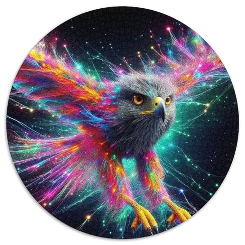 Adler Muster Puzzle 1000 Teile Für Erwachsene Und Kinder Raptor Adler Lernspiel Klassische Geschenk Home Dekoration Clevere Rätsel 1000pcs (67.5x67.5cm) von QTIVARLEN