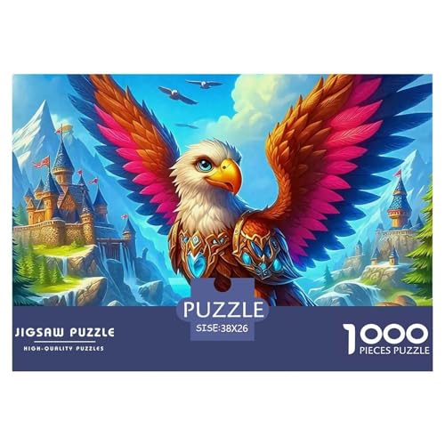 Adler Muster Puzzle 1000 Teile Für Erwachsene Und Kinder Raptor Adler Lernspiel Klassische Geschenk Home Dekoration in Bewährter Qualität 38x26cm/1000pcs Adler Muster Puzzle 1000 Teile Für Erwachsene Und Kinder Raptor Adler Lernspiel Klassische Geschenk Home Dekoration in Bewährter Qualität 38x26cm/1000pcs von QTIVARLEN