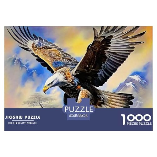 Adler Muster Puzzle 1000 Teile Für Erwachsene Und Kinder Raptor Adler Lernspiel Klassische Geschenk Wunderschönes Dekoration Clevere Rätsel 38x26cm/1000pcs Adler Muster Puzzle 1000 Teile Für Erwachsene Und Kinder Raptor Adler Lernspiel Klassische Geschenk Wunderschönes Dekoration Clevere Rätsel 38x26cm/1000pcs von QTIVARLEN