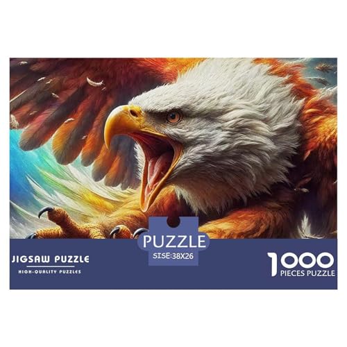 Adler Muster Puzzle 1000 Teile Für Erwachsene Und Kinder Raptor Adler Lernspiel Pädagogisches Spielzeug Home Dekoration in Bewährter Qualität 38x26cm/1000pcs Adler Muster Puzzle 1000 Teile Für Erwachsene Und Kinder Raptor Adler Lernspiel Pädagogisches Spielzeug Home Dekoration in Bewährter Qualität 38x26cm/1000pcs von QTIVARLEN