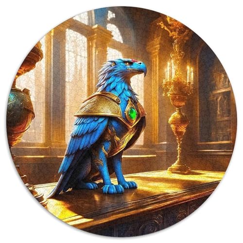 Adler Muster Puzzle 1000 Teile Für Erwachsene Und Kinder Raptor Adler Lernspiel Pädagogisches Spielzeug Wunderschönes Dekoration in Bewährter Qualität 1000pcs (67.5x67.5cm) von QTIVARLEN