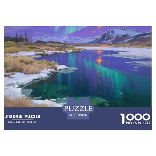 Aurora Stil Farbenfrohes Puzzle 1000 Stück Bewährter Qualität Erwachsene Kinder Schöne Landschaft Geschicklichkeitsspiel Geschenke Männer Pädagogisches Spielzeug 38x26cm/1000pcs Aurora Stil Farbenfrohes Puzzle 1000 Stück Bewährter Qualität Erwachsene Kinder Schöne Landschaft Geschicklichkeitsspiel Geschenke Männer Pädagogisches Spielzeug 38x26cm/1000pcs von QTIVARLEN