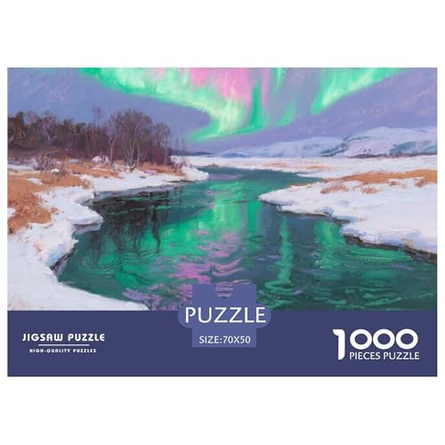 Aurora Stil Farbenfrohes Puzzle 1000 Stück Bewährter Qualität Erwachsene Kinder Schöne Landschaft Geschicklichkeitsspiel Geschenke Männer Pädagogisches Spielzeug 70x50cm/1000pcs Aurora Stil Farbenfrohes Puzzle 1000 Stück Bewährter Qualität Erwachsene Kinder Schöne Landschaft Geschicklichkeitsspiel Geschenke Männer Pädagogisches Spielzeug 70x50cm/1000pcs von QTIVARLEN