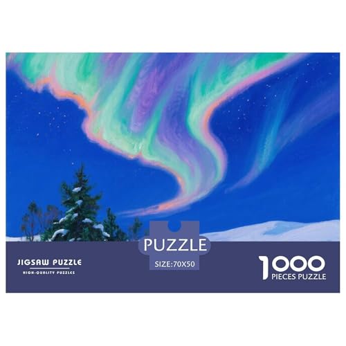 Aurora Stil Farbenfrohes Puzzle 1000 Stück Bewährter Qualität Erwachsene Kinder Schöne Landschaft Puzzlespiele Familie Geschenke Männer Pädagogisches Spielzeug 70x50cm/1000pcs Aurora Stil Farbenfrohes Puzzle 1000 Stück Bewährter Qualität Erwachsene Kinder Schöne Landschaft Puzzlespiele Familie Geschenke Männer Pädagogisches Spielzeug 70x50cm/1000pcs von QTIVARLEN