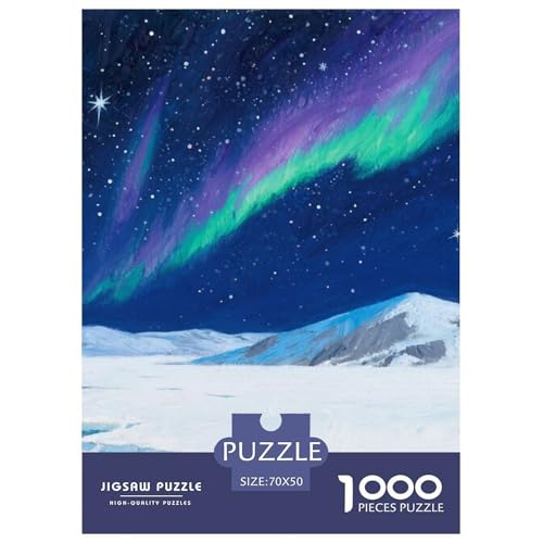 Aurora Stil Farbenfrohes Puzzle 1000 Teile Bewährter Qualität Erwachsene Kinder Schöne Landschaft Geschicklichkeitsspiel Geschenke Frauen Home Dekoration 70x50cm/1000pcs Aurora Stil Farbenfrohes Puzzle 1000 Teile Bewährter Qualität Erwachsene Kinder Schöne Landschaft Geschicklichkeitsspiel Geschenke Frauen Home Dekoration 70x50cm/1000pcs von QTIVARLEN