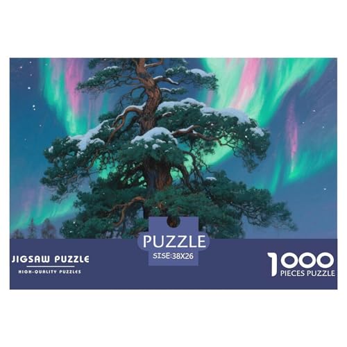 Aurora Stil Farbenfrohes Puzzle 1000 Teile Bewährter Qualität Erwachsene Kinder Schöne Landschaft Herausforderndes Rätsel Geschenke Frauen Wanddekoration 38x26cm/1000pcs Aurora Stil Farbenfrohes Puzzle 1000 Teile Bewährter Qualität Erwachsene Kinder Schöne Landschaft Herausforderndes Rätsel Geschenke Frauen Wanddekoration 38x26cm/1000pcs von QTIVARLEN