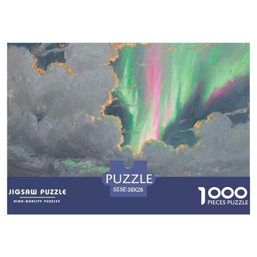 Aurora Stil Farbenfrohes Puzzle 1000 Teile Bewährter Qualität Erwachsene Kinder Schöne Landschaft Herausforderndes Rätsel Geschenke Männer Home Dekoration 38x26cm/1000pcs Aurora Stil Farbenfrohes Puzzle 1000 Teile Bewährter Qualität Erwachsene Kinder Schöne Landschaft Herausforderndes Rätsel Geschenke Männer Home Dekoration 38x26cm/1000pcs von QTIVARLEN