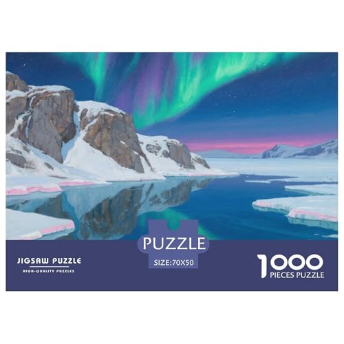 Aurora Stil Farbenfrohes Puzzle 1000 Teile Bewährter Qualität Erwachsene Kinder Schöne Landschaft Puzzlespiele Familie Geschenke Frauen Wanddekoration 70x50cm/1000pcs Aurora Stil Farbenfrohes Puzzle 1000 Teile Bewährter Qualität Erwachsene Kinder Schöne Landschaft Puzzlespiele Familie Geschenke Frauen Wanddekoration 70x50cm/1000pcs von QTIVARLEN