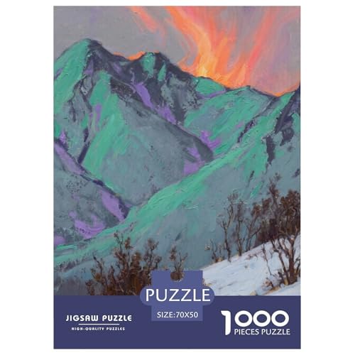 Aurora Stil Farbenfrohes Puzzle 1000 Teile Bewährter Qualität Für Erwachsene Und Kinder Schöne Landschaft Geschicklichkeitsspiel Geschenke Für Männer Wanddekoration 70x50cm/1000pcs Aurora Stil Farbenfrohes Puzzle 1000 Teile Bewährter Qualität Für Erwachsene Und Kinder Schöne Landschaft Geschicklichkeitsspiel Geschenke Für Männer Wanddekoration 70x50cm/1000pcs von QTIVARLEN