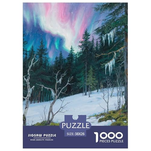 Aurora Stil Puzzles 1000 Teile Bewährter Qualität Erwachsene Kinder Schöne Landschaft Herausforderndes Rätsel Geschenke Frauen Wanddekoration 38x26cm/1000pcs Aurora Stil Puzzles 1000 Teile Bewährter Qualität Erwachsene Kinder Schöne Landschaft Herausforderndes Rätsel Geschenke Frauen Wanddekoration 38x26cm/1000pcs von QTIVARLEN
