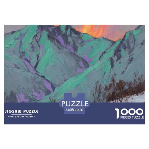 Aurora Stil Puzzles 1000 Teile Bewährter Qualität Erwachsene Kinder Schöne Landschaft Herausforderndes Rätsel Geschenke Männer Wanddekoration 38x26cm/1000pcs Aurora Stil Puzzles 1000 Teile Bewährter Qualität Erwachsene Kinder Schöne Landschaft Herausforderndes Rätsel Geschenke Männer Wanddekoration 38x26cm/1000pcs von QTIVARLEN