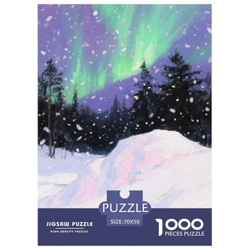 Aurora Stil Puzzles 1000 Teile Bewährter Qualität Erwachsene Kinder Schöne Landschaft Puzzlespiele Familie Geschenke Frauen Home Dekoration 70x50cm/1000pcs Aurora Stil Puzzles 1000 Teile Bewährter Qualität Erwachsene Kinder Schöne Landschaft Puzzlespiele Familie Geschenke Frauen Home Dekoration 70x50cm/1000pcs von QTIVARLEN