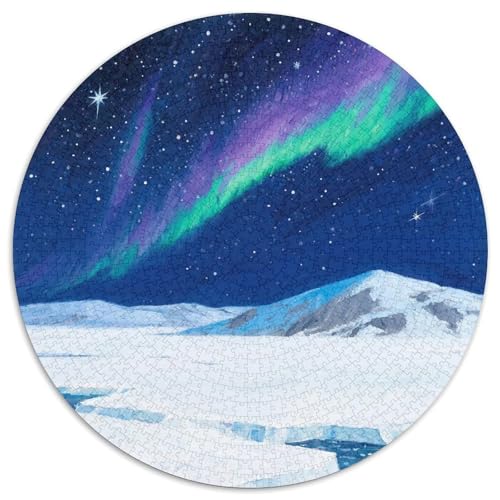 Aurorastil Farbenfrohes Puzzle 1000 Stück Bewährter Qualität Für Erwachsene Und Kinder Schöne Landschaft Herausforderndes Rätsel Geschenke Für Männer Home Dekoration 1000pcs (67.5x67.5cm) von QTIVARLEN