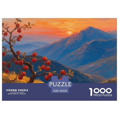 Bergstil Farbenfrohes Puzzle 1000 Stück Bewährter Qualität Erwachsene Kinder Schöne Landschaft Herausforderndes Rätsel Geschenke Frauen Pädagogisches Spielzeug 70x50cm/1000pcs Bergstil Farbenfrohes Puzzle 1000 Stück Bewährter Qualität Erwachsene Kinder Schöne Landschaft Herausforderndes Rätsel Geschenke Frauen Pädagogisches Spielzeug 70x50cm/1000pcs von QTIVARLEN