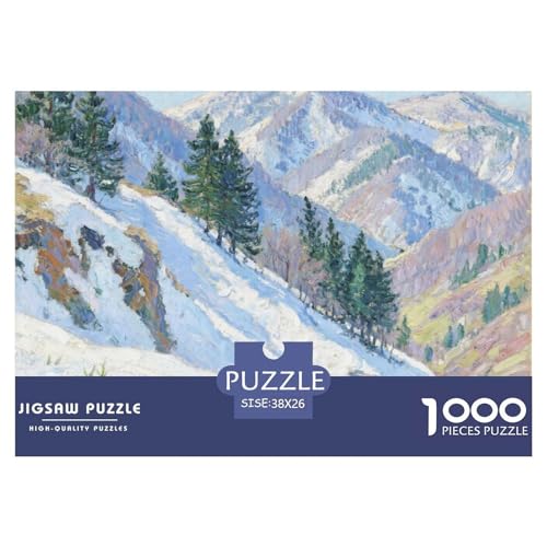Bergstil Farbenfrohes Puzzle 1000 Stück Bewährter Qualität Erwachsene Kinder Schöne Landschaft Herausforderndes Rätsel Geschenke Männer Pädagogisches Spielzeug 38x26cm/1000pcs Bergstil Farbenfrohes Puzzle 1000 Stück Bewährter Qualität Erwachsene Kinder Schöne Landschaft Herausforderndes Rätsel Geschenke Männer Pädagogisches Spielzeug 38x26cm/1000pcs von QTIVARLEN