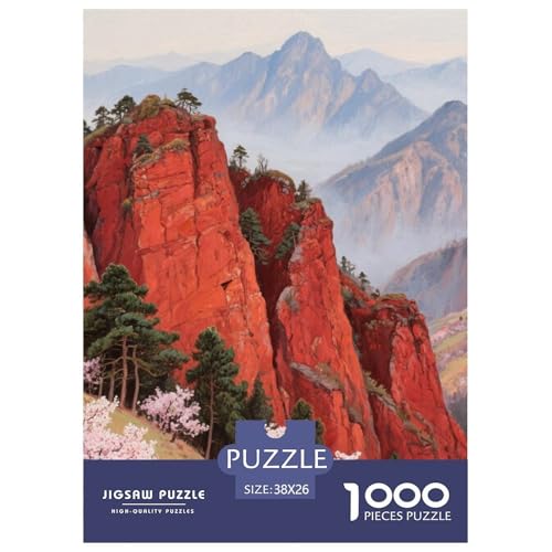 Bergstil Farbenfrohes Puzzle 1000 Stück in Bewährter Qualität Für Erwachsene Kinder Schöne Landschaft Geschicklichkeitsspiel Geschenke Frauen Pädagogisches Spielzeug 38x26cm/1000pcs Bergstil Farbenfrohes Puzzle 1000 Stück in Bewährter Qualität Für Erwachsene Kinder Schöne Landschaft Geschicklichkeitsspiel Geschenke Frauen Pädagogisches Spielzeug 38x26cm/1000pcs von QTIVARLEN