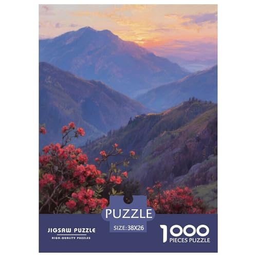 Bergstil Farbenfrohes Puzzle 1000 Stück in Bewährter Qualität Für Erwachsene Kinder Schöne Landschaft Herausforderndes Rätsel Geschenke Frauen Pädagogisches Spielzeug 38x26cm/1000pcs Bergstil Farbenfrohes Puzzle 1000 Stück in Bewährter Qualität Für Erwachsene Kinder Schöne Landschaft Herausforderndes Rätsel Geschenke Frauen Pädagogisches Spielzeug 38x26cm/1000pcs von QTIVARLEN